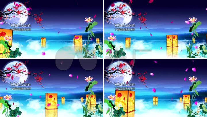 戏曲舞台背景