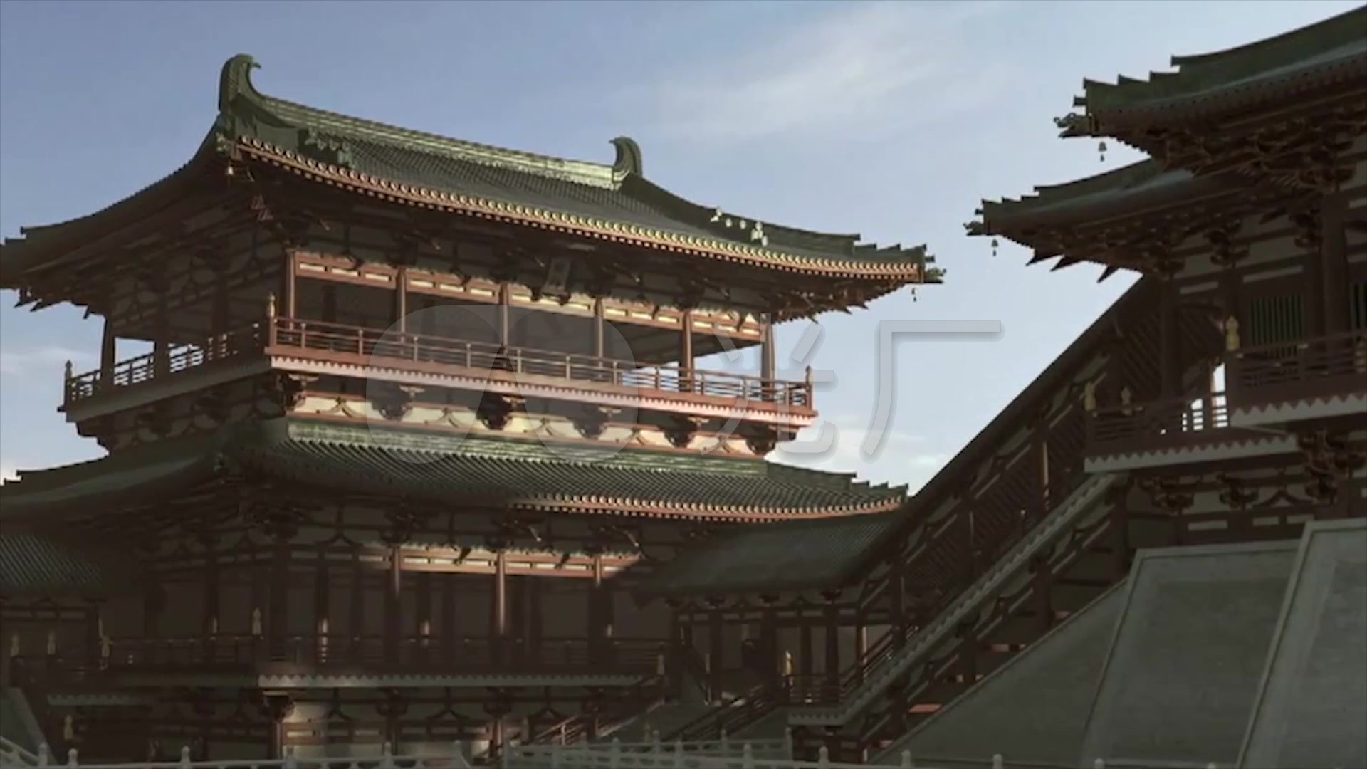 大气震撼三维模型古代建筑漫游大明明朝宫殿