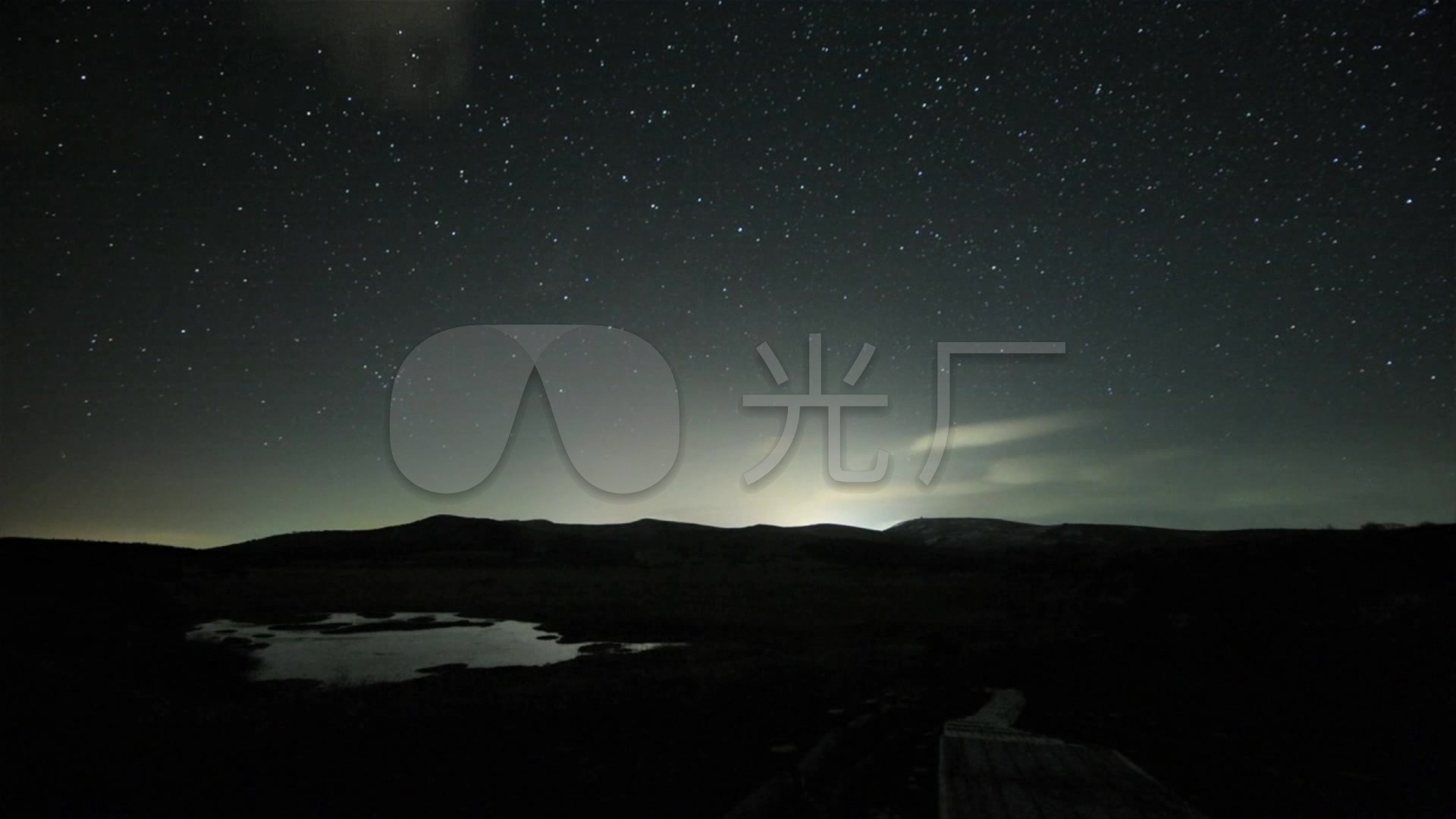 歌曲《星夜的离别》背景视频_1920x1080_高清视频素材