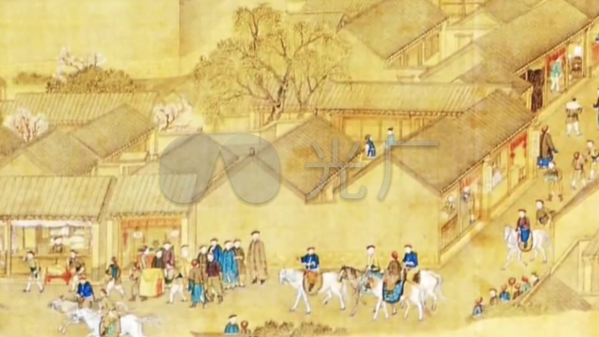 历史回顾孔庙建筑清朝军机处内务府_1920x1080_高清