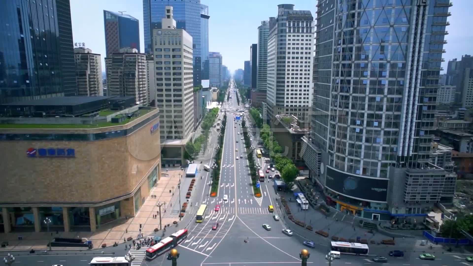 成都城市风景_1920x1080_高清视频素材下载(编号:)