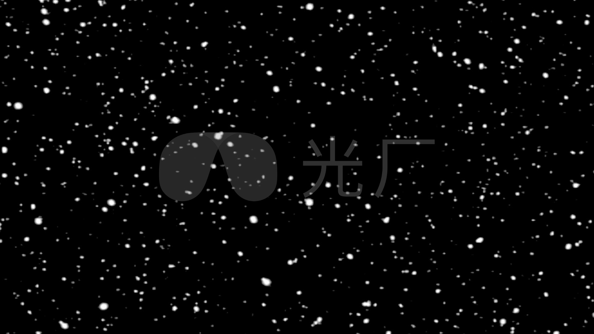 唯美大雪雪花飘落_1920x1080_高清视频素材下载(编号