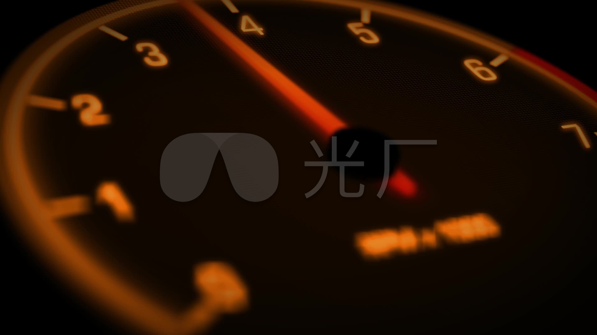 动力表飞车时速表转速表汽车引擎_1920x1080_高清视频