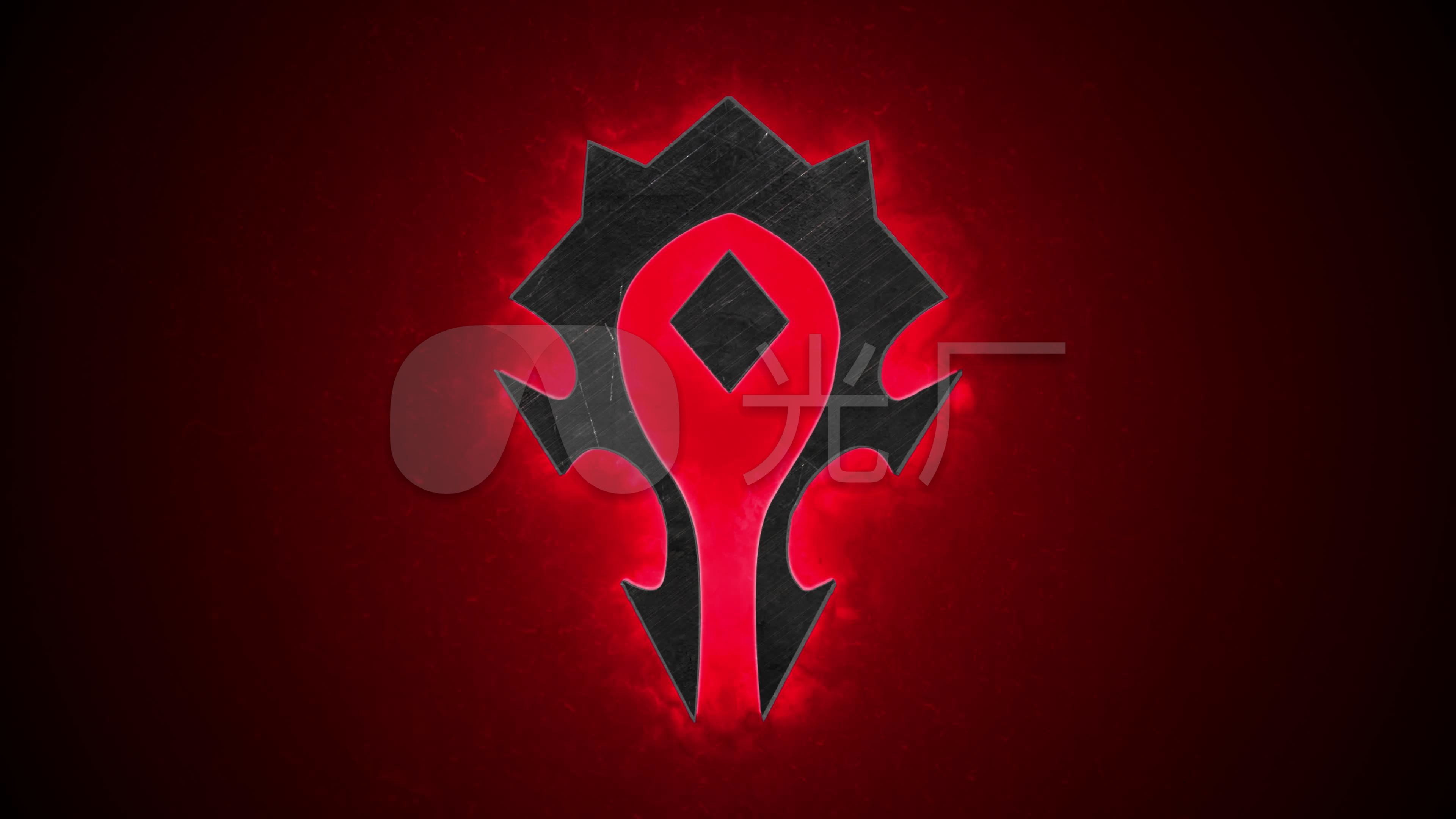 4k魔兽世界wow部落徽章标志