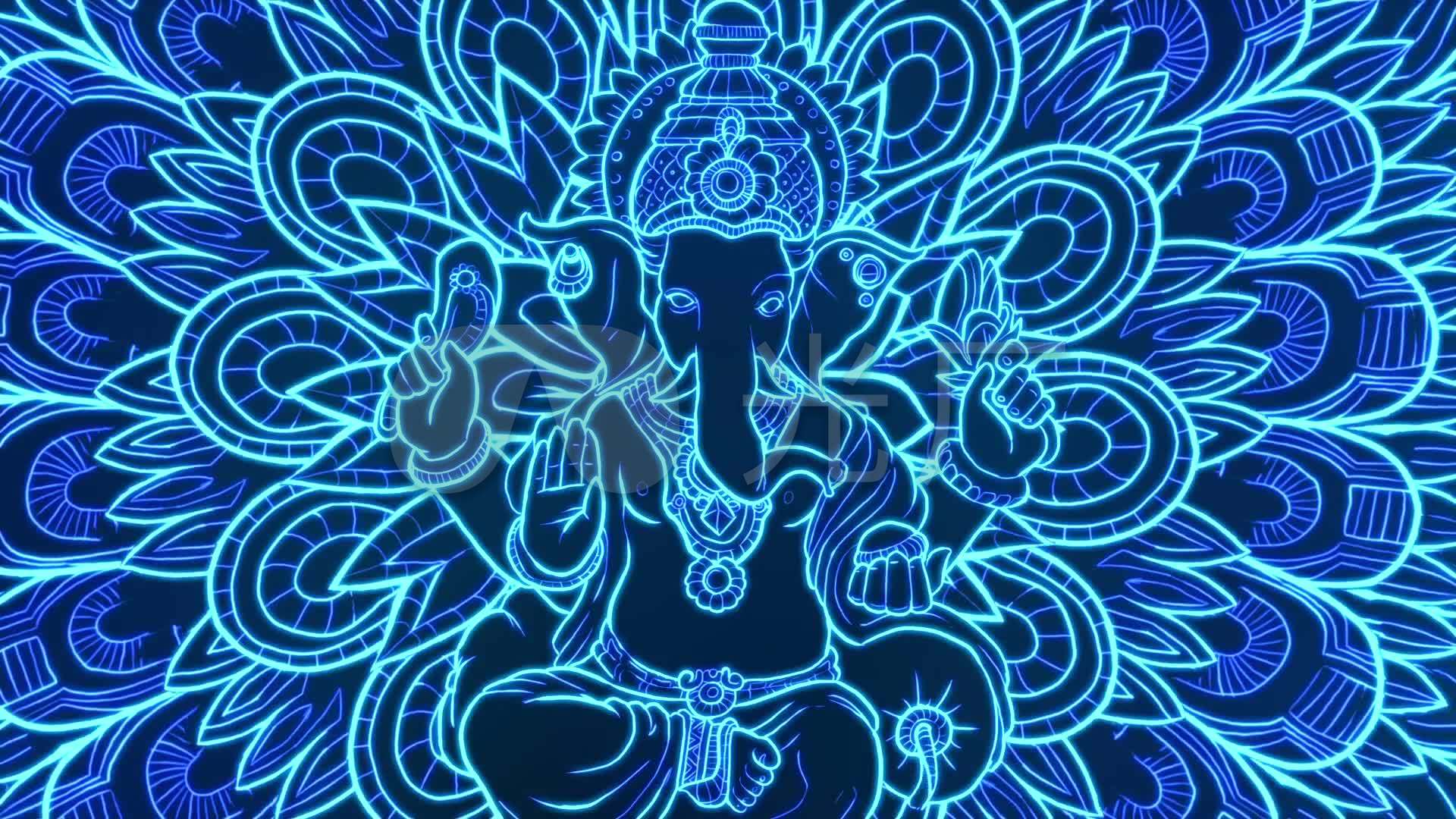 印度象神vj_1920x1080_高清视频素材下载(编号:)_酒吧