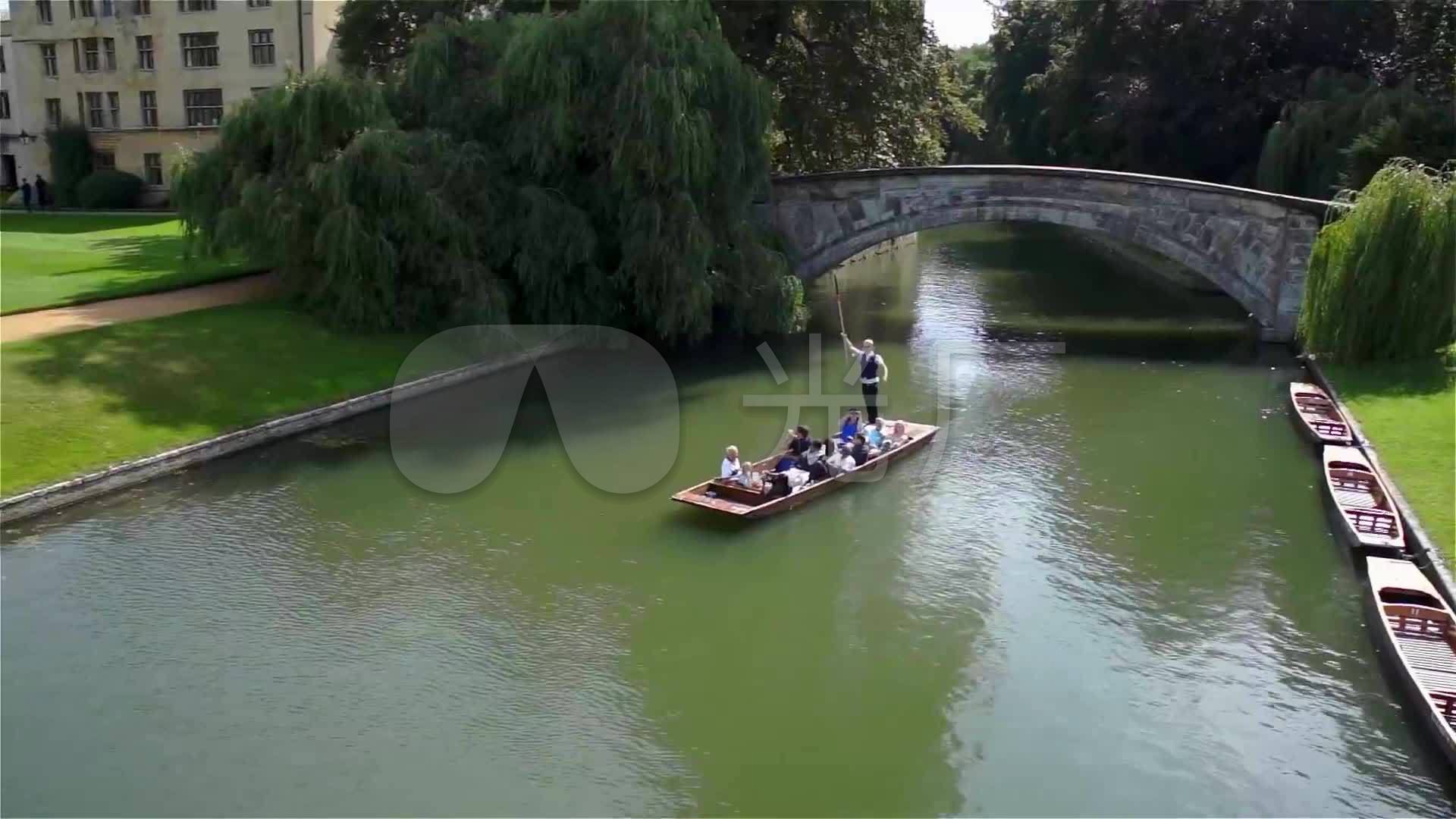 剑桥大学航拍_1920X1080_高清视频素材下载