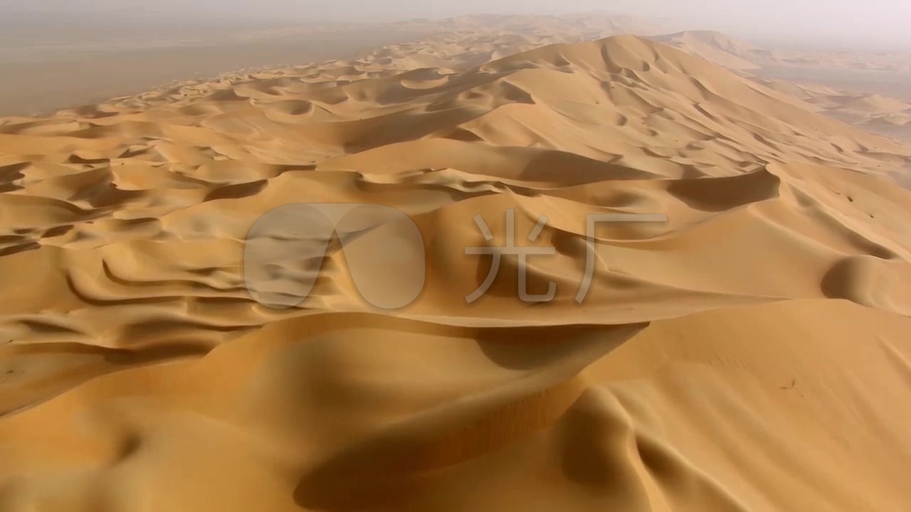 撒哈拉大沙漠航拍风光视频素材