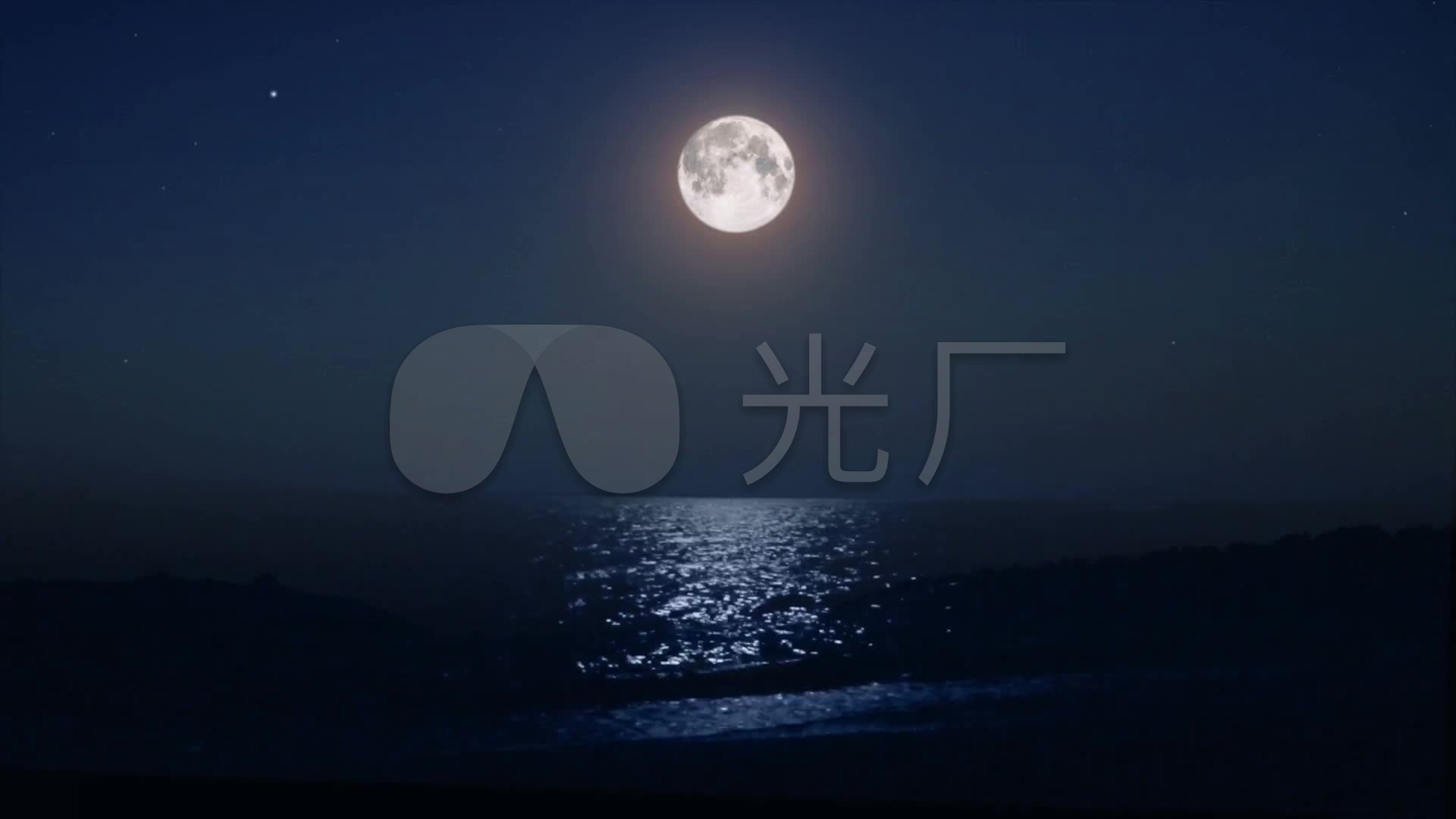 一小时完整拍摄海上明月