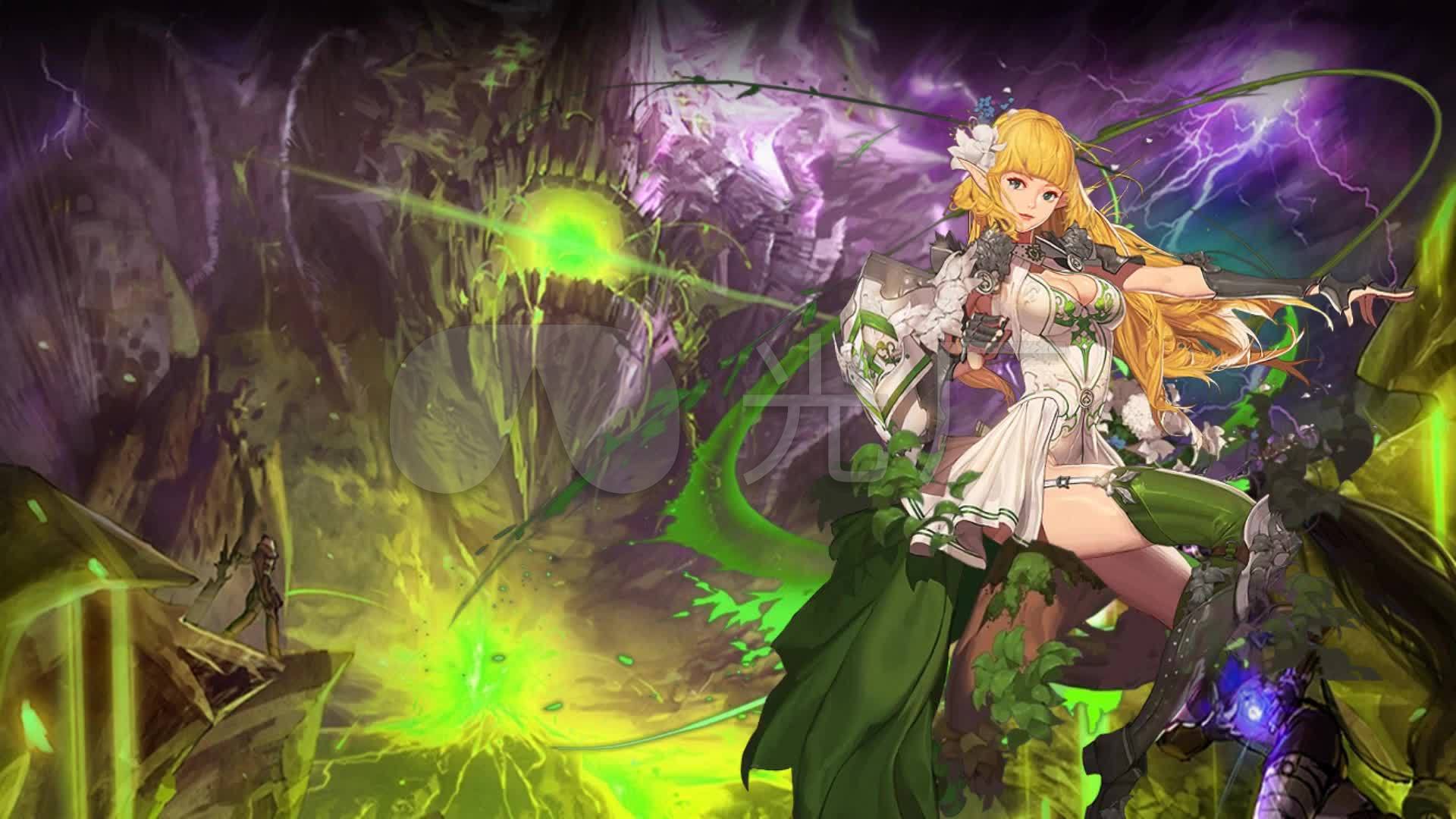 dnf精灵骑士_1920x1080_高清视频素材下载(编号:)__vj