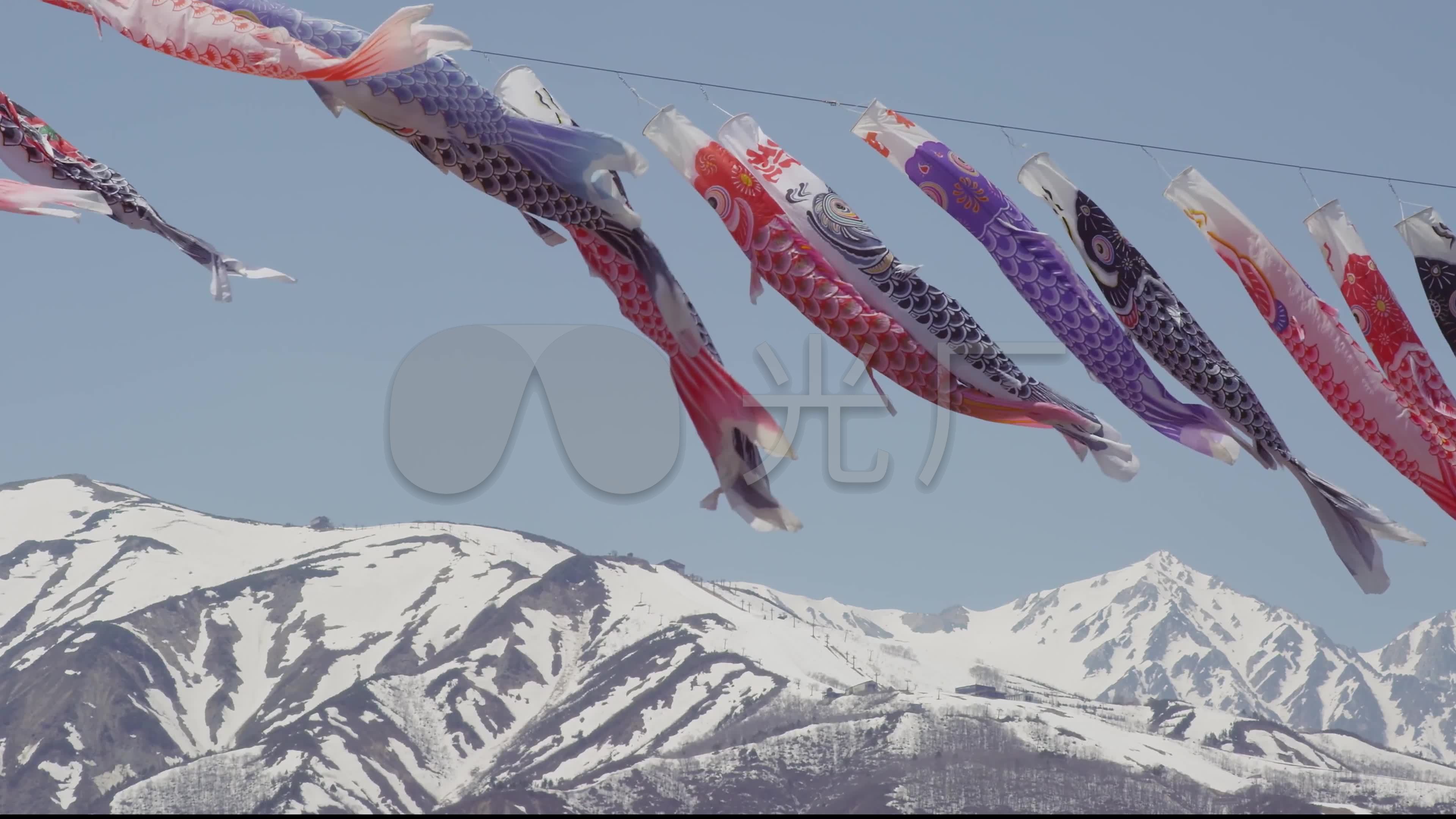 4k-鲤鱼旗 超美 桌面 级风光 大片