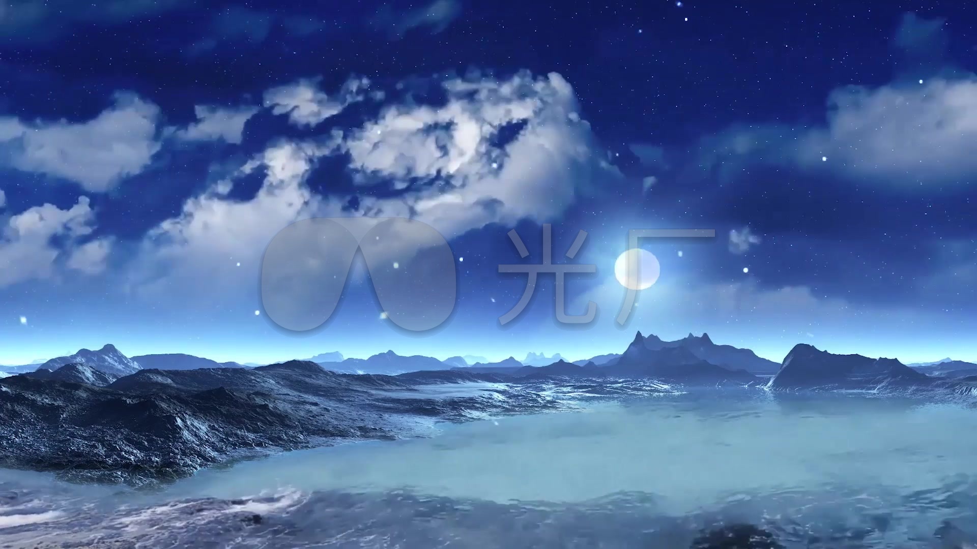 唯美梦幻意境音乐背景_1920x1080_高清视频素材下载