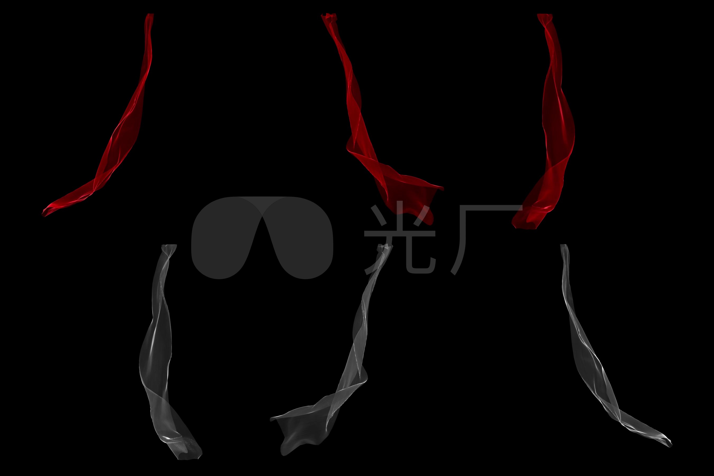 窗纱红布绸子布料_2700x1800_高清视频素材下载(编号:1078202)_实拍