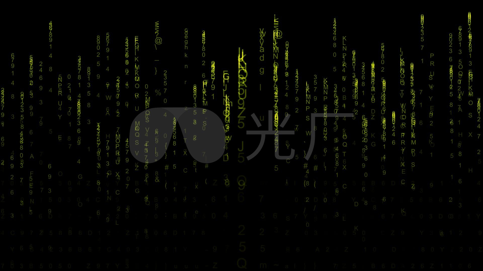 数字雨经典_1920x1080_高清视频素材下载(编号:)_影视