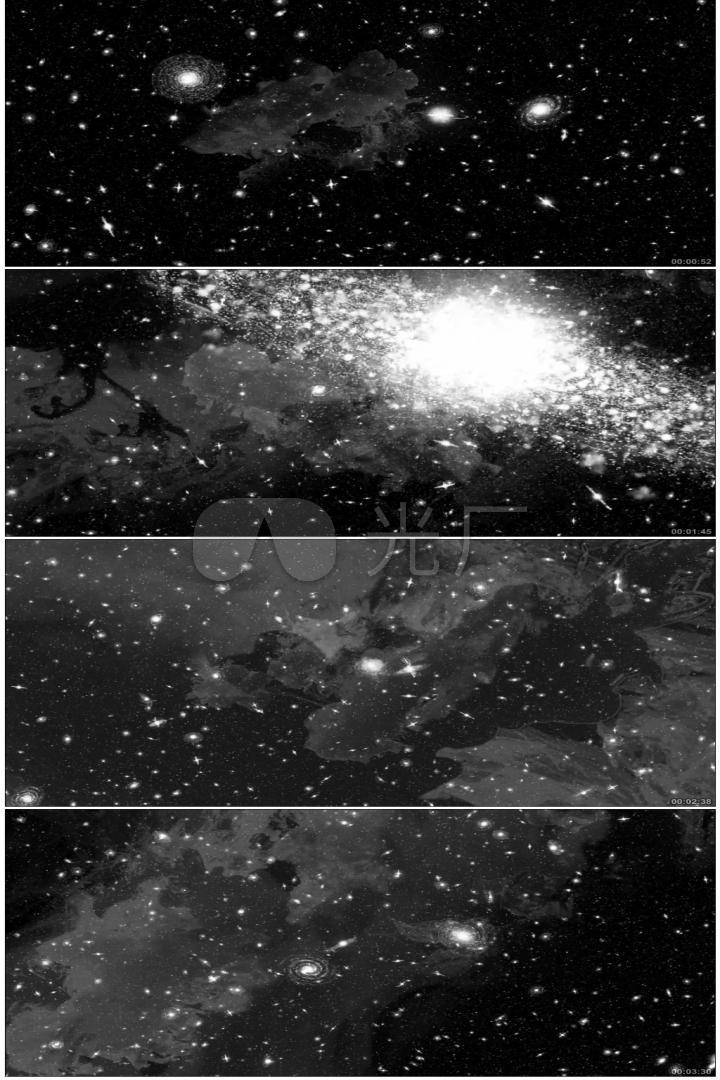 宇宙奇观灰色太空意境