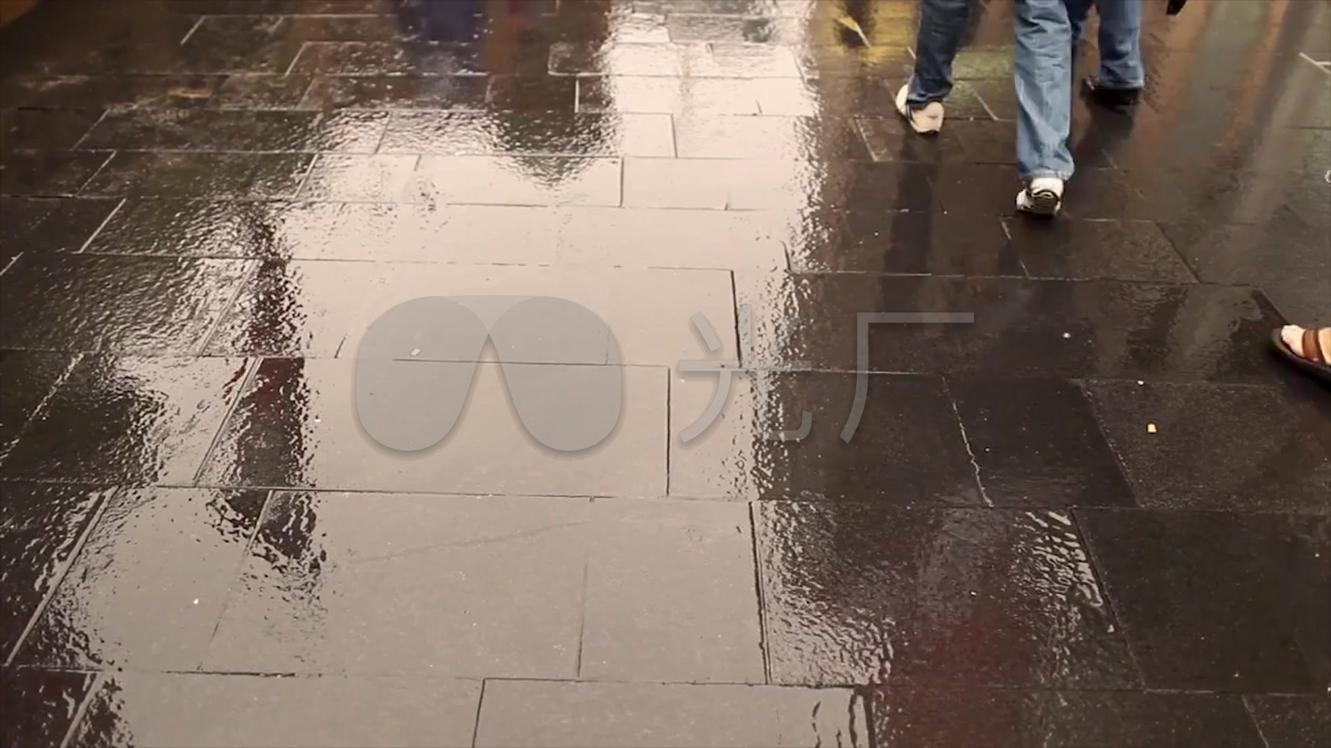 下雨街景