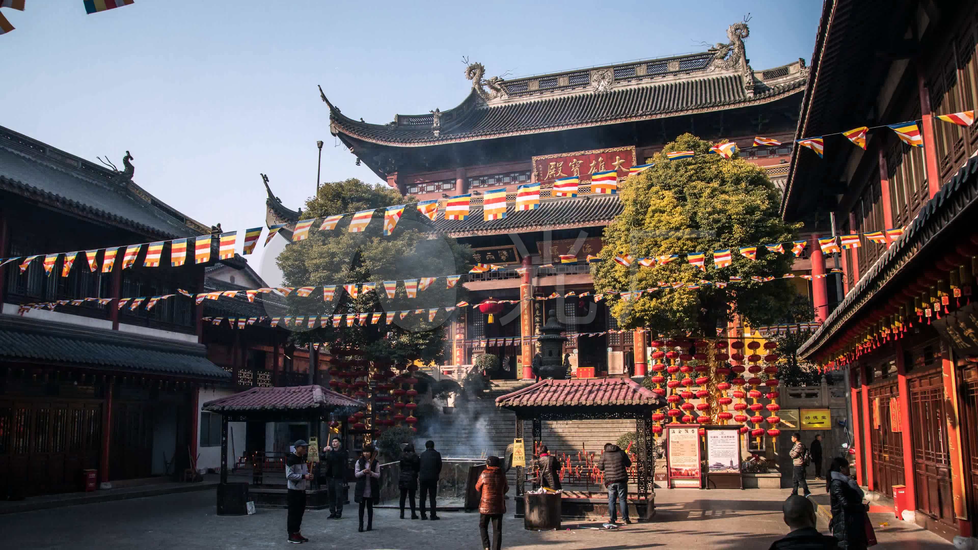 南禅院内景4k摄影