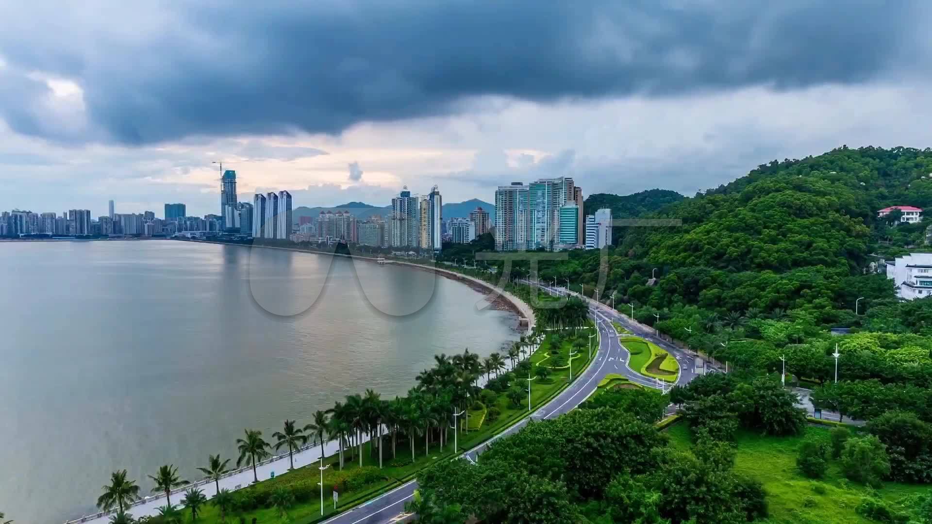 漂亮的珠海城市风景_1920x1080_高清视频素材下载(:)