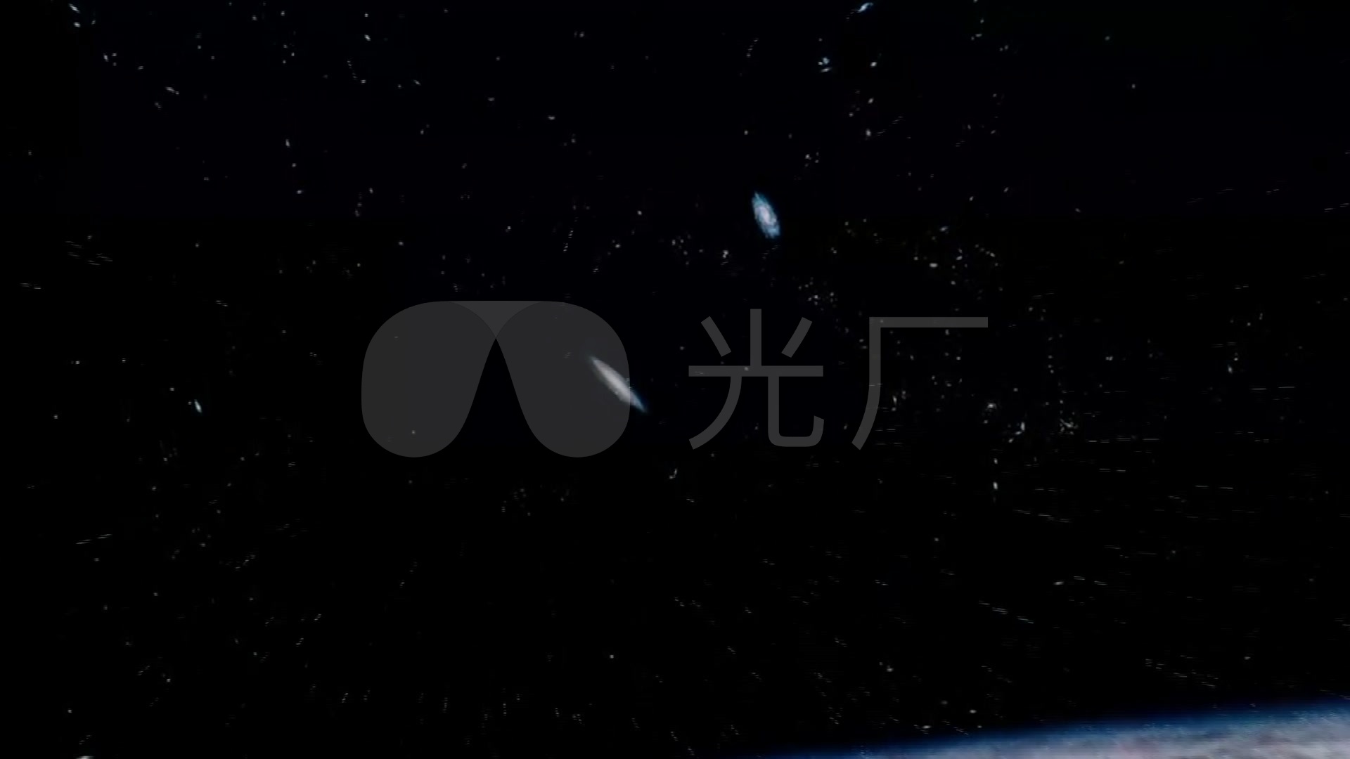 震撼宇宙星空银河系_1920x1080_高清视频素材下载(:)