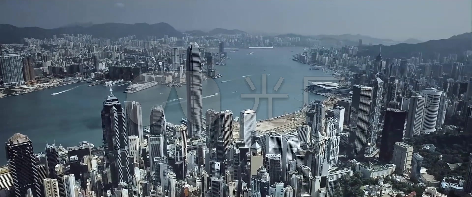 香港城市风景风光美景视频