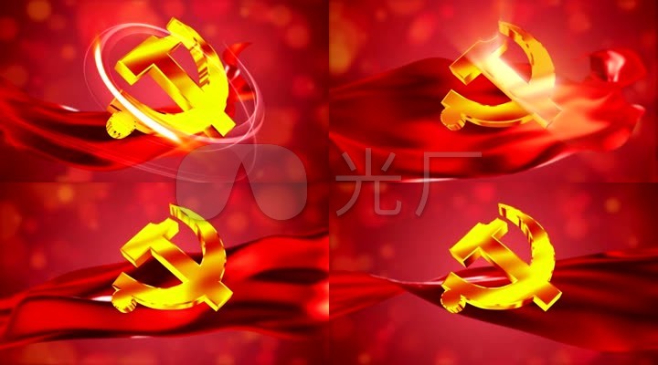 党徽放光芒