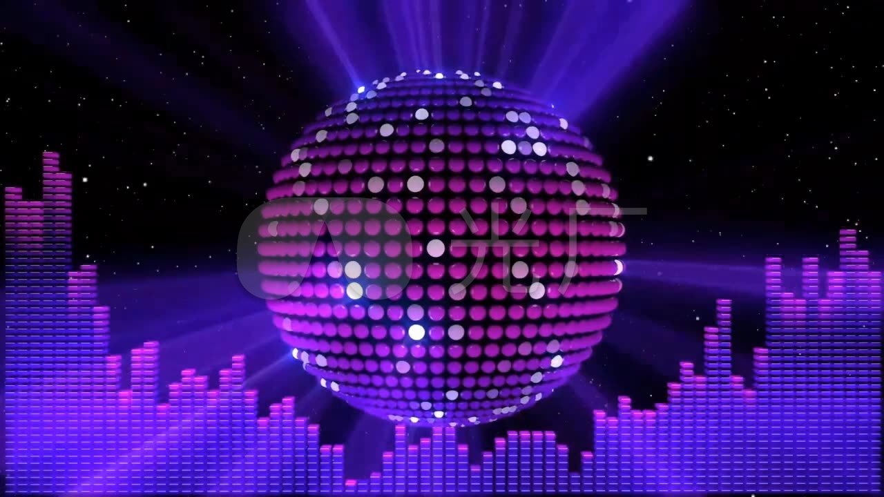 百搭震撼动感电子节奏dj派对音乐背景