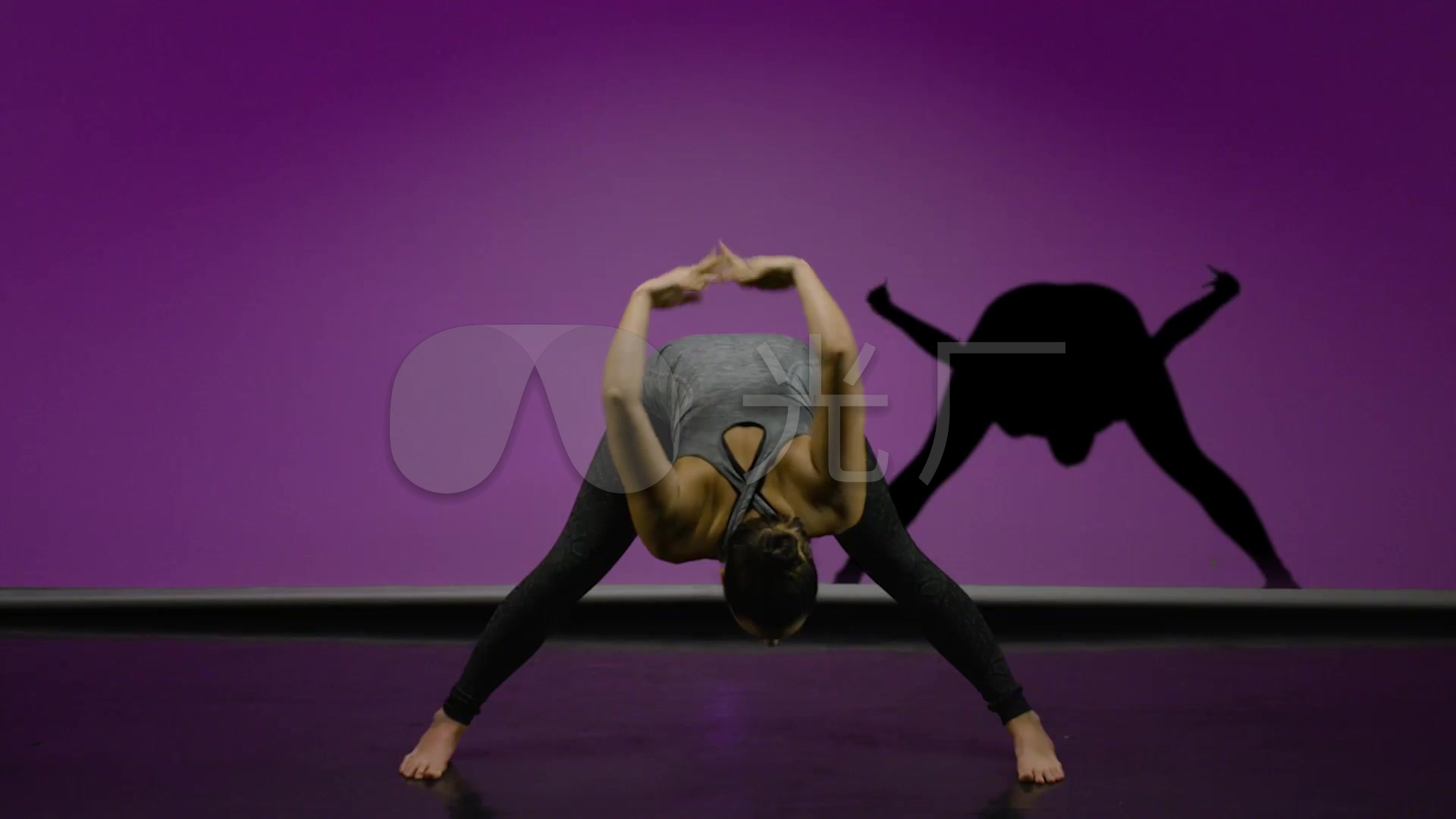 女性柔韧瑜伽系列_1920X1080_高清视频素材