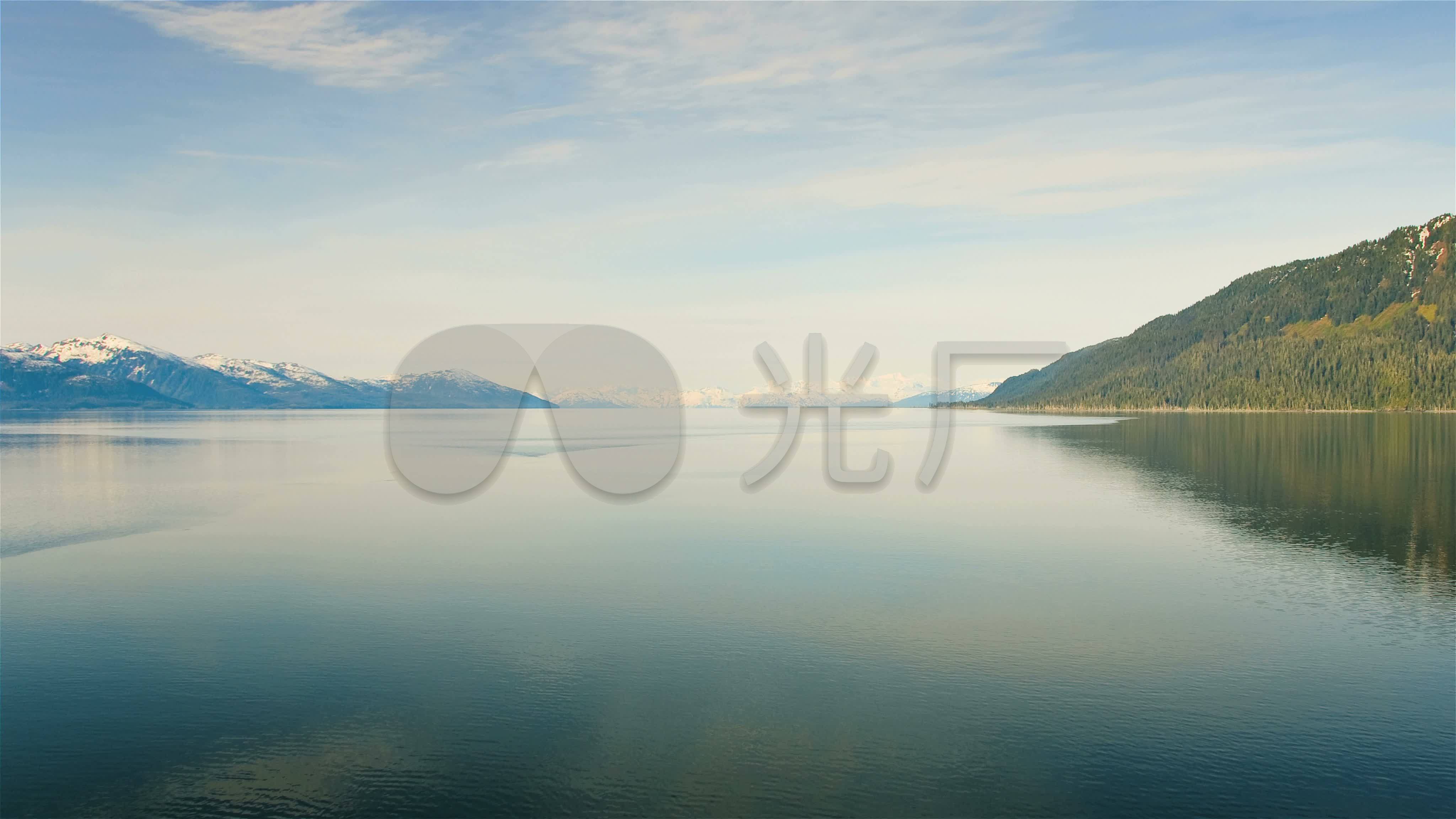 水面推进镜头4k_4096x2304_高清视频素材下载(编号:)