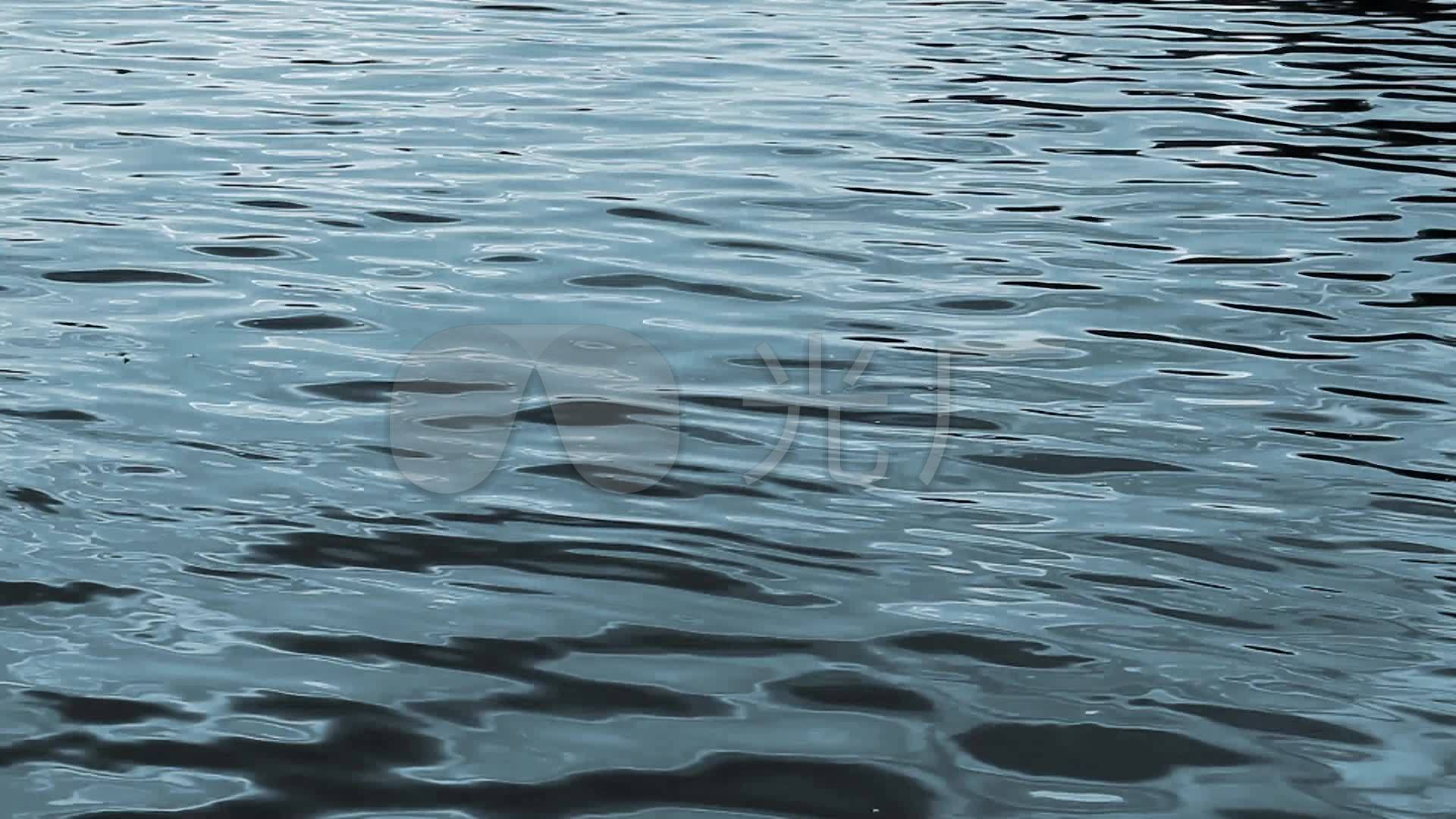 超清水面波纹荡漾的素材视频