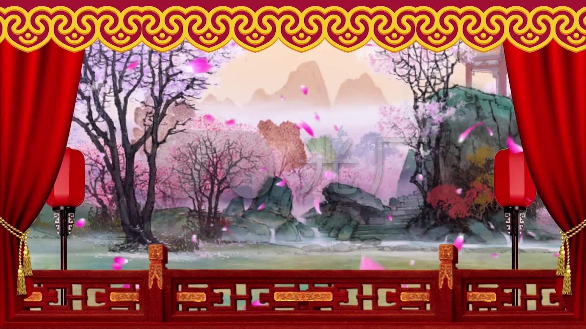 戏曲背景_1920x1080_高清视频素材下载(编号:1163215)
