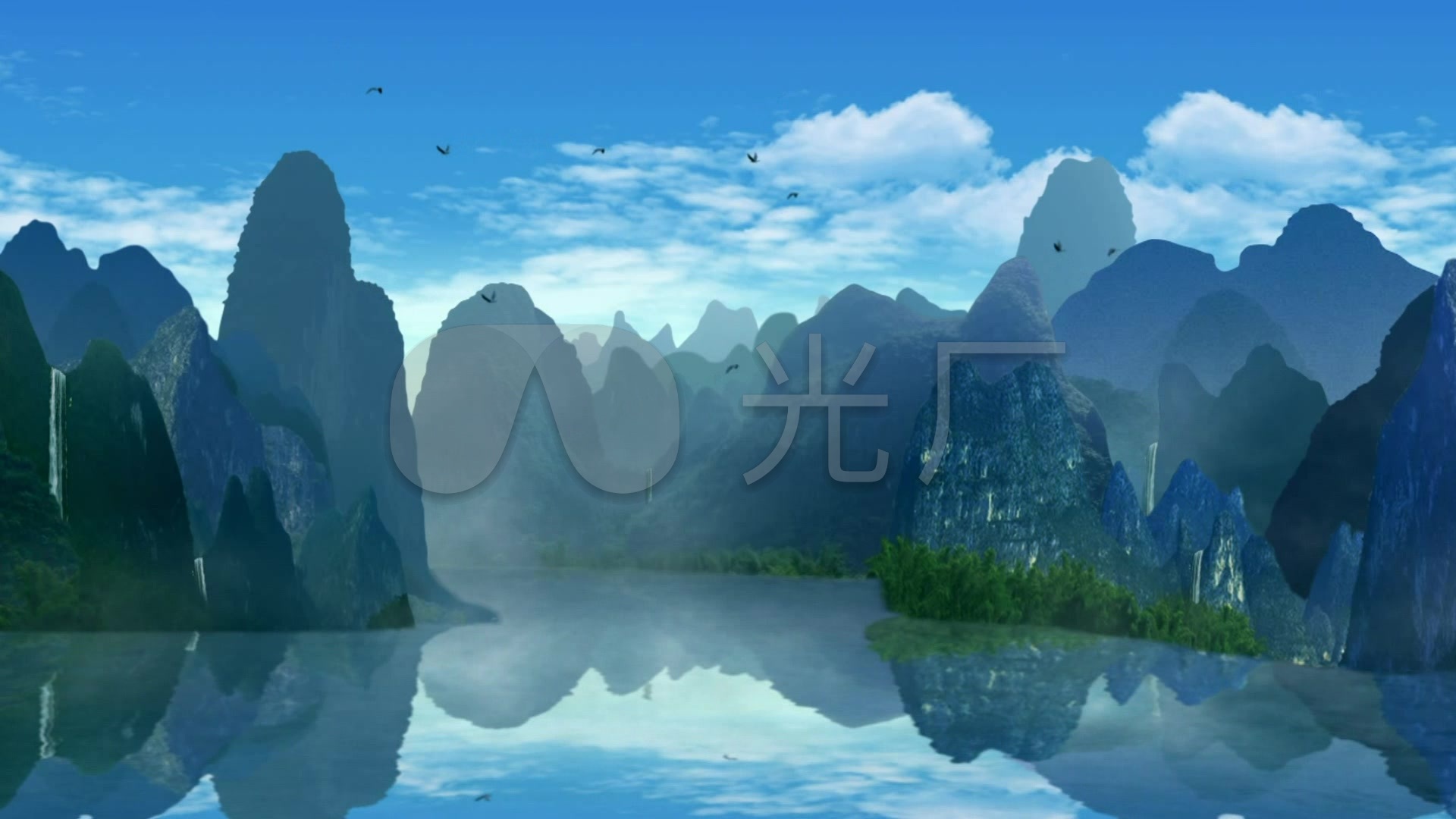 唯美桂林山水_1920x1080_高清视频素材下载(编号:)