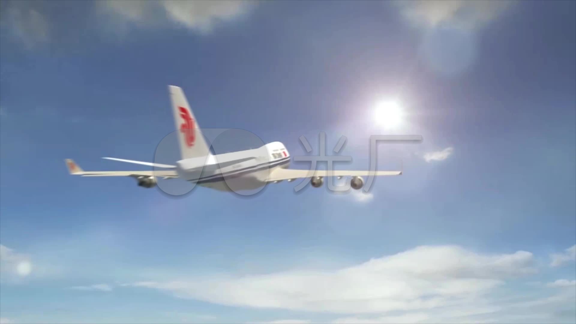 飞机起飞_1920x1080_高清视频素材下载(编号:1175202)_实拍视频_vj师