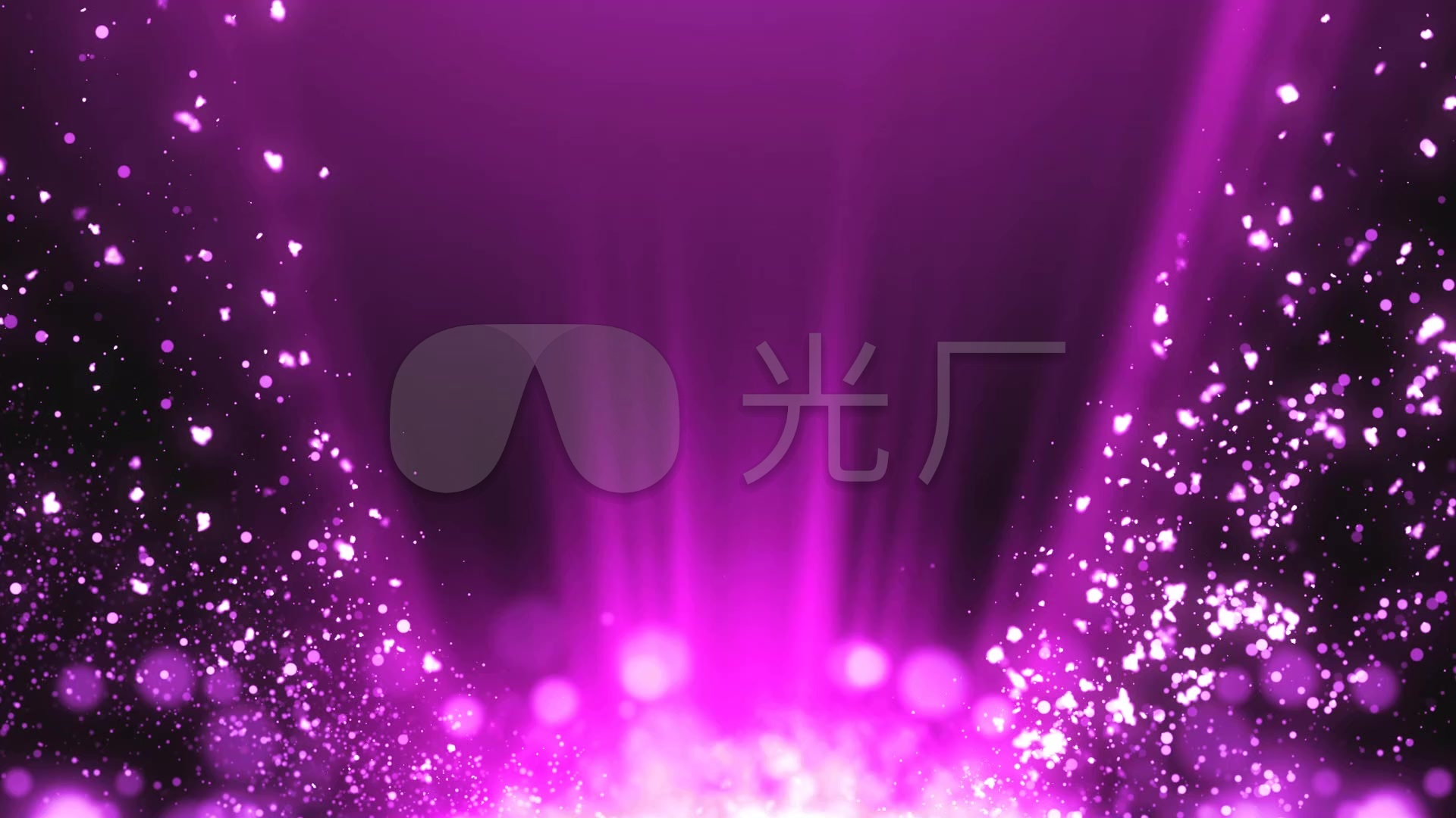 唯美紫色灯光粒子背景