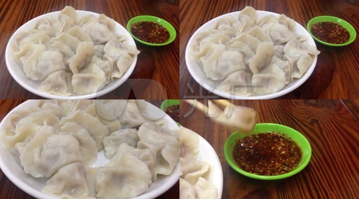 热气腾腾的水饺