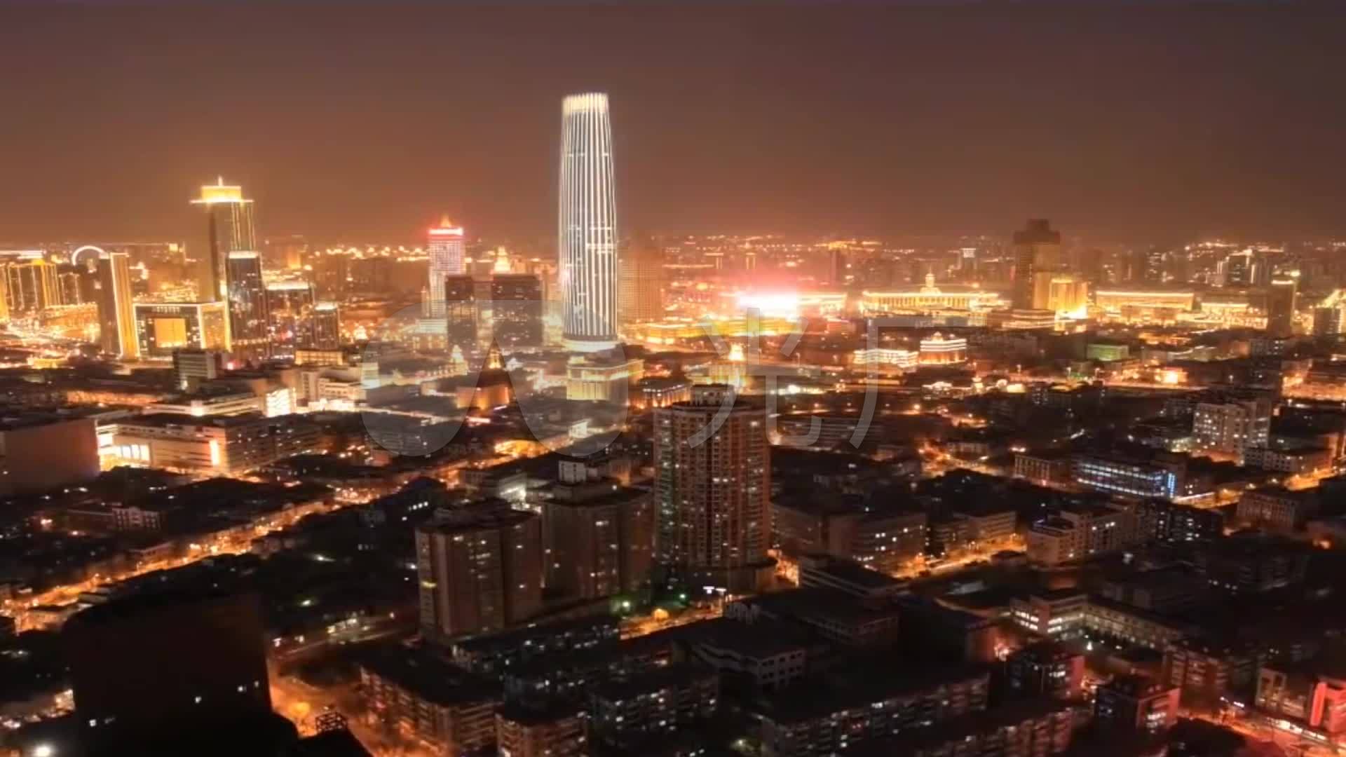 天津城市延时