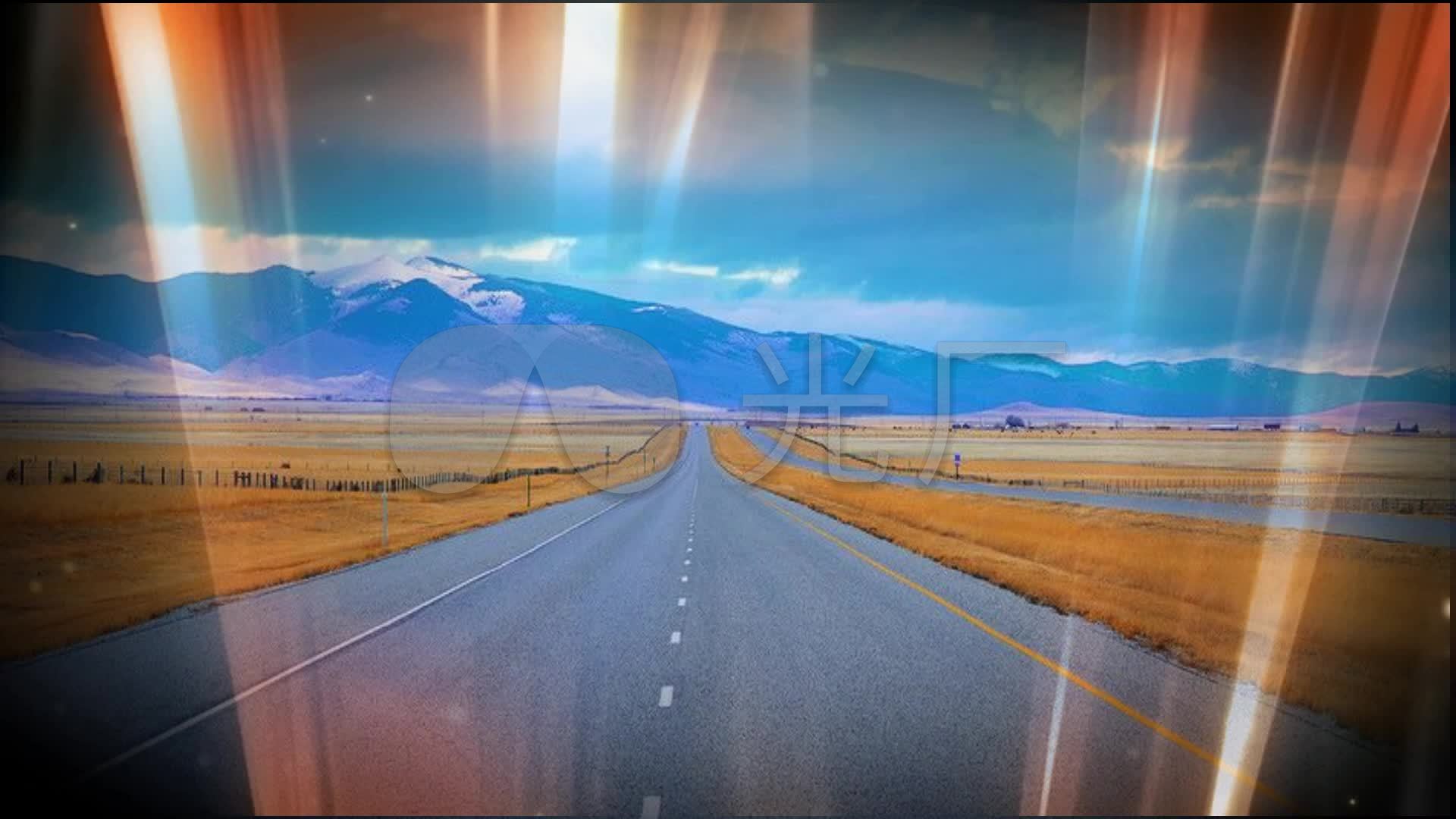 《阳光路上》歌曲伴奏舞台背景配乐成品le_1920x1080