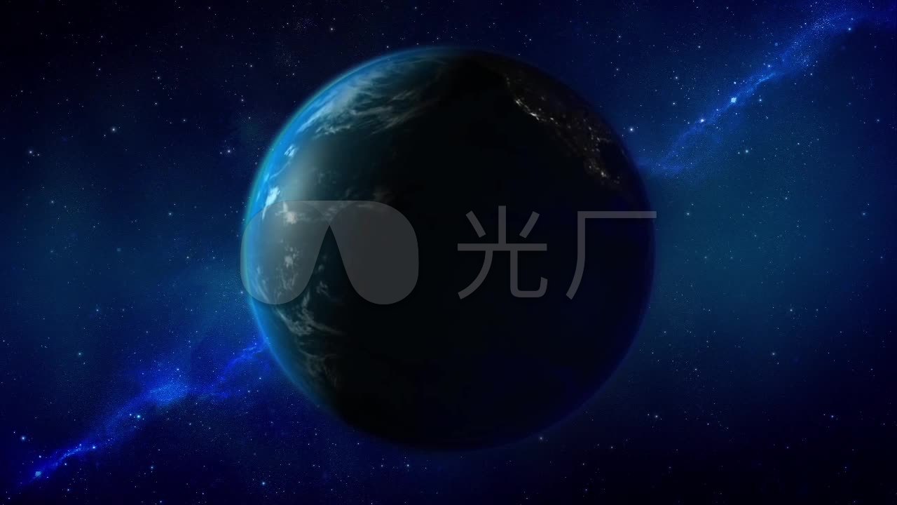 1280x720横屏高清壁纸,1280x720高清动漫壁纸 蓝色地球空间转动背景视频素材_1280x720_高清视频(:)