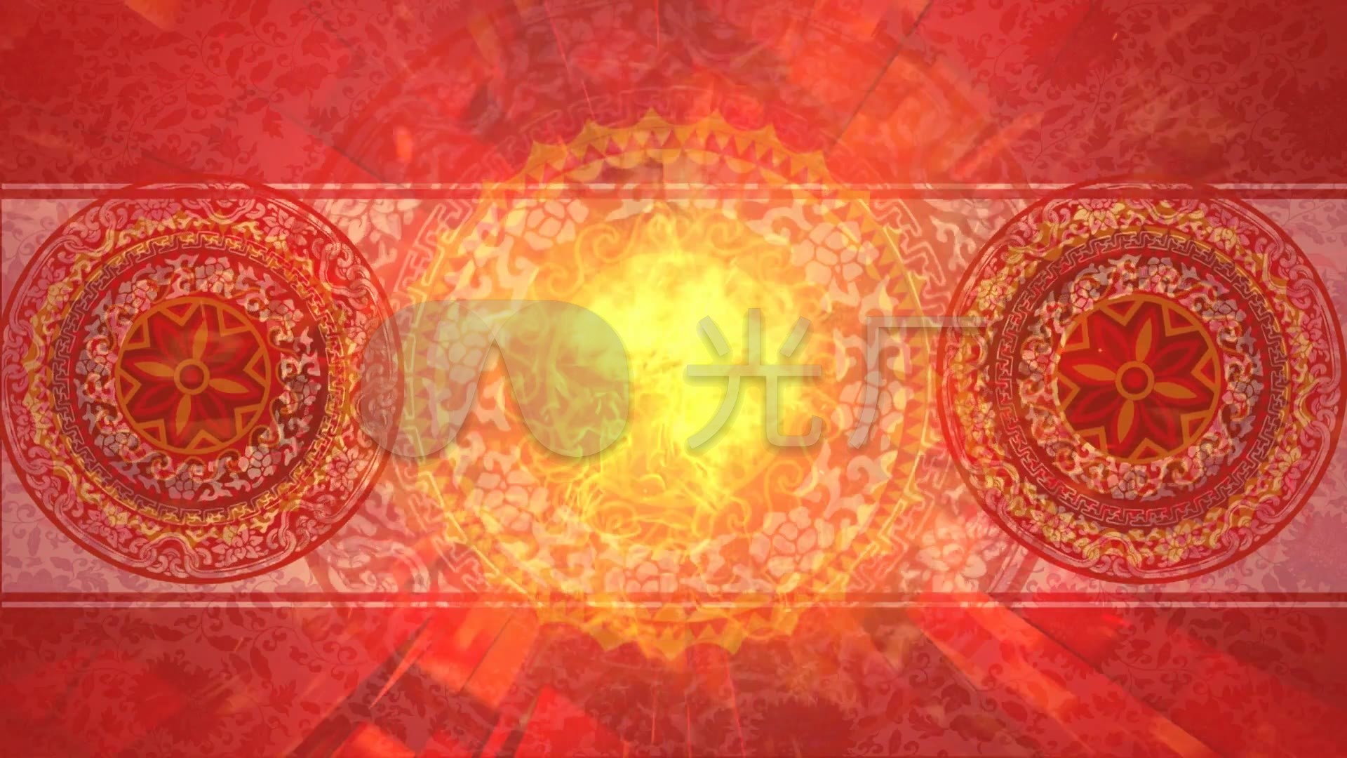 视频素材 舞台背景 中国风背景 火把节彝族舞甩铃云南彝族少数民族