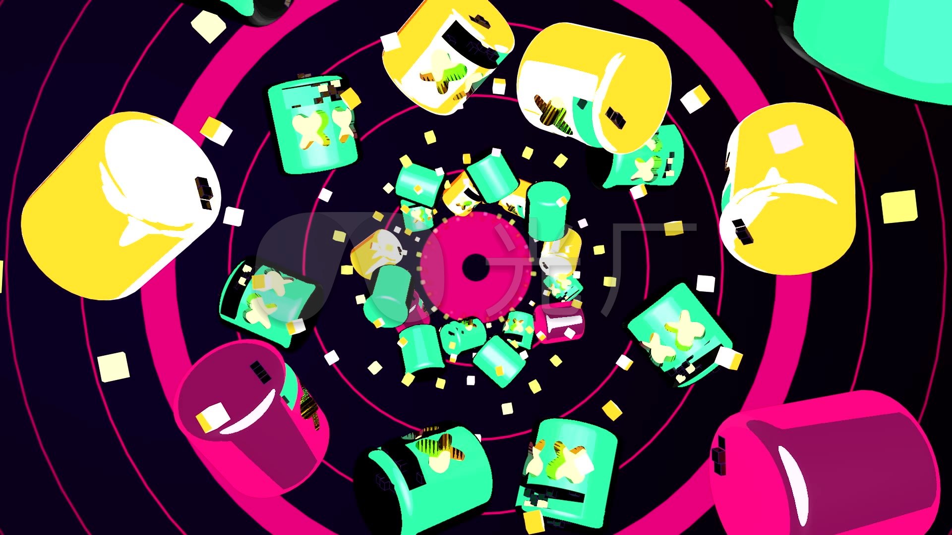 marshmallow高清壁纸,marshmallow壁纸 marshmello百大棉花糖卡通六一_1920x1080_高清视频