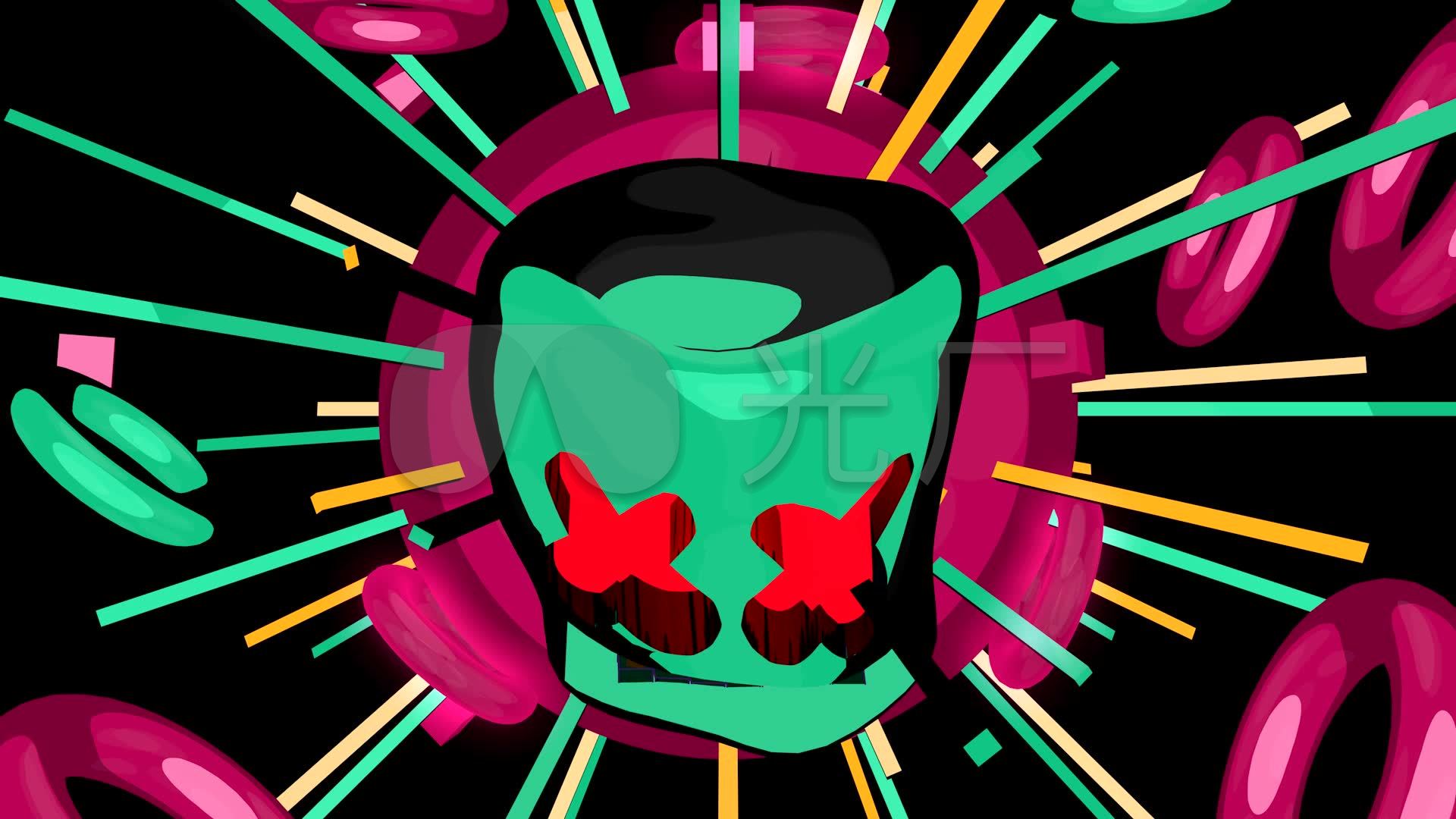 marshmallow高清壁纸,marshmallow壁纸 marshmello棉花糖百大卡通六一_1920x1080_高清视频