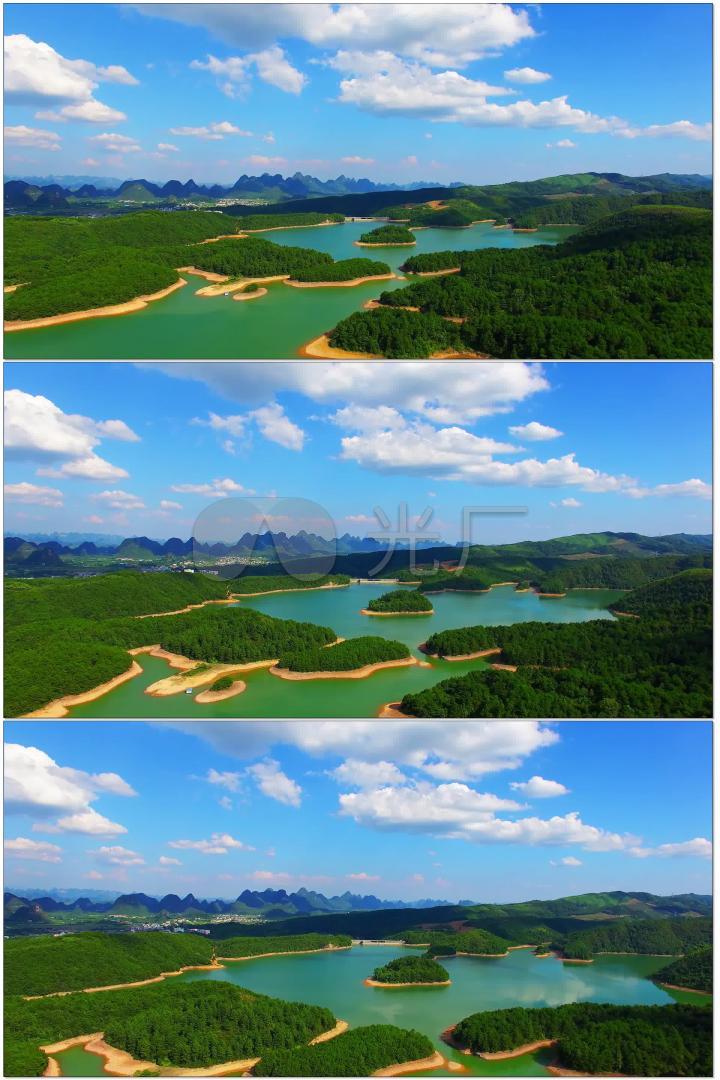 航拍中国小岛美景