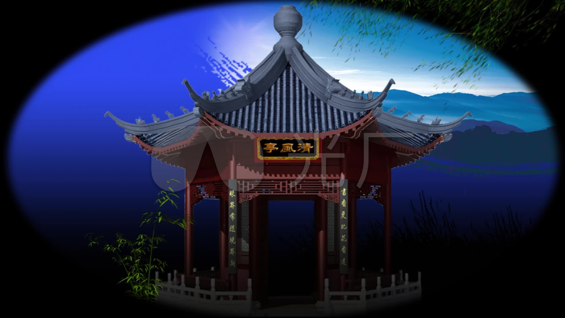 清风亭_1920x1080_高清视频素材下载(编号:1223192)