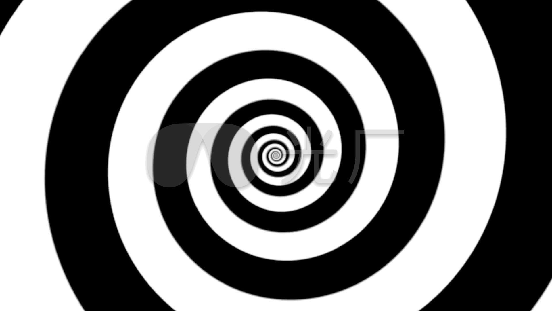 迷幻催眠螺旋背景视频