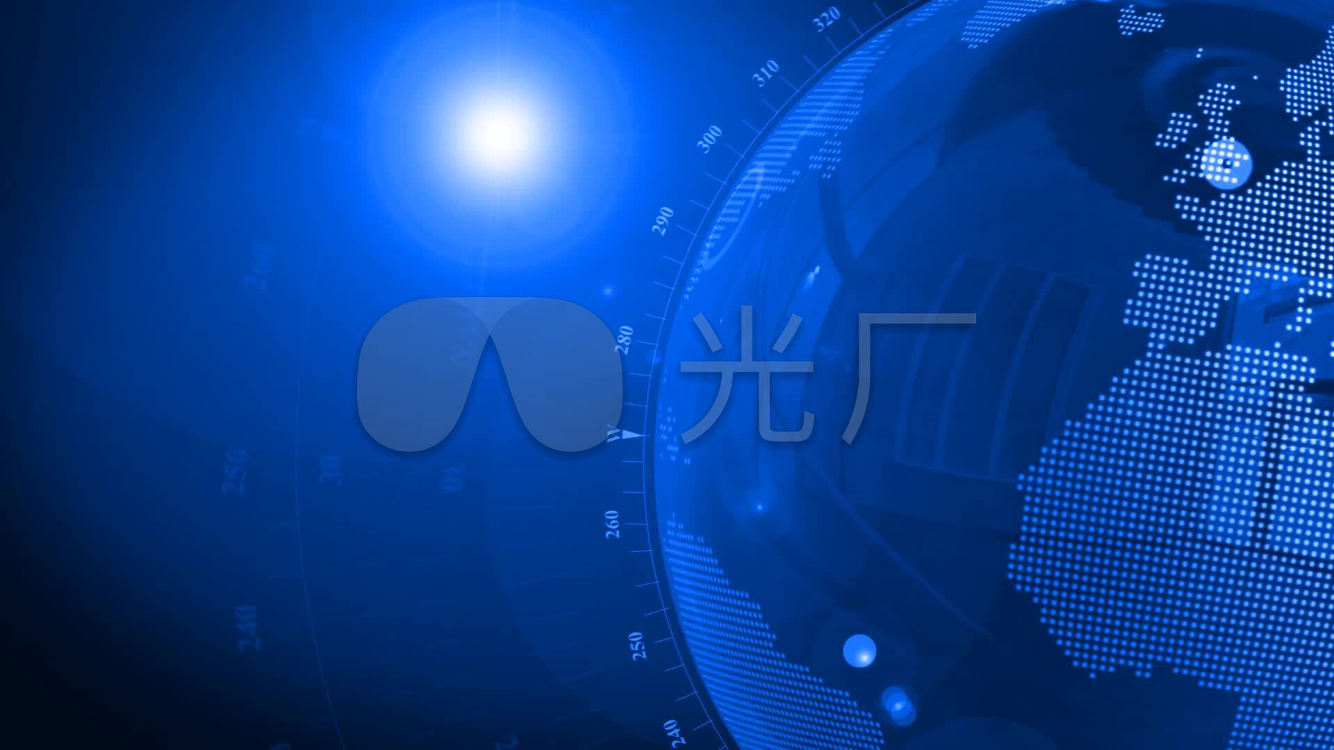 蓝色新闻背景_1920x1080_高清视频素材下载(编号:)_vj