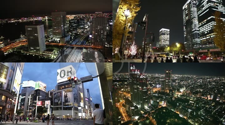 城市夜景实拍