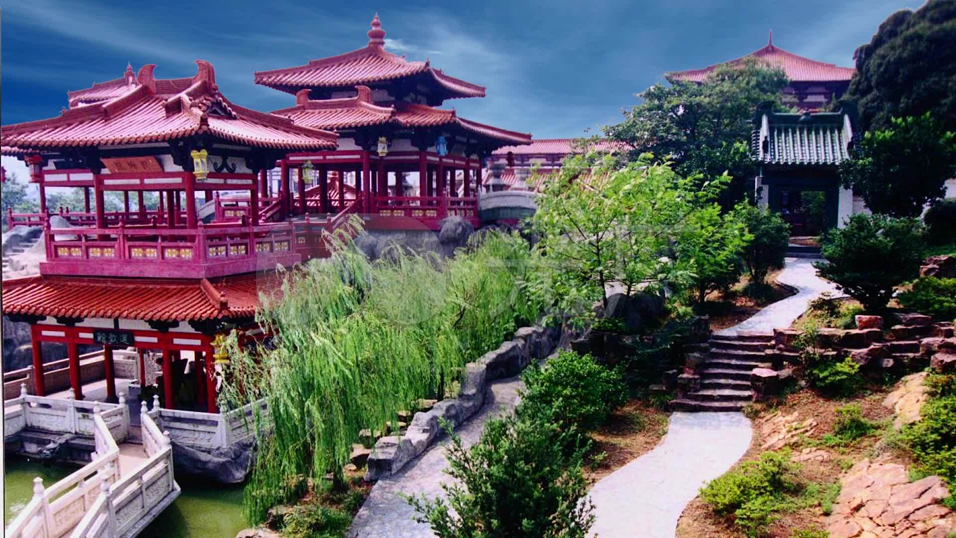 皇宫 后花园 御花园 行宫 别墅
