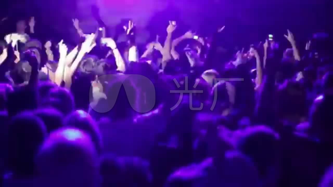 超级气氛现场挥手酒吧夜店dj串烧素材宣传_1280x720