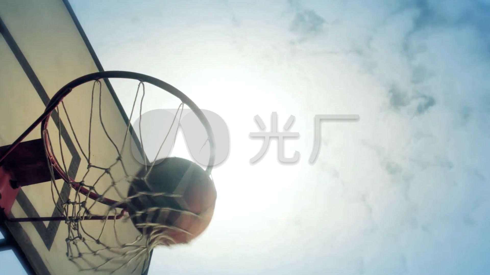 小清新毕业季意境微电影校园篮球_1920x1080_高清视频素材下载(编号