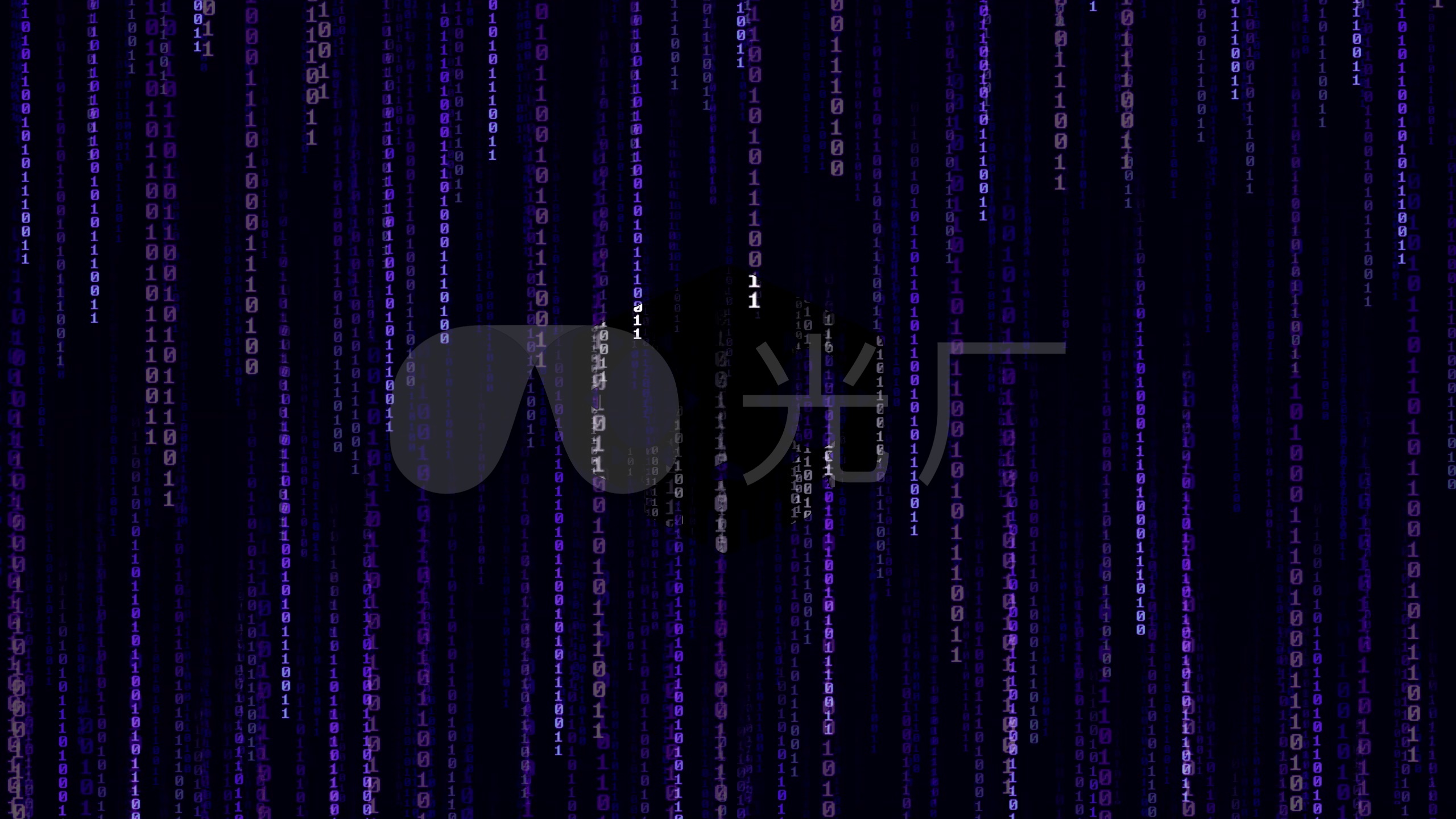 2k数字雨背景黑客帝国