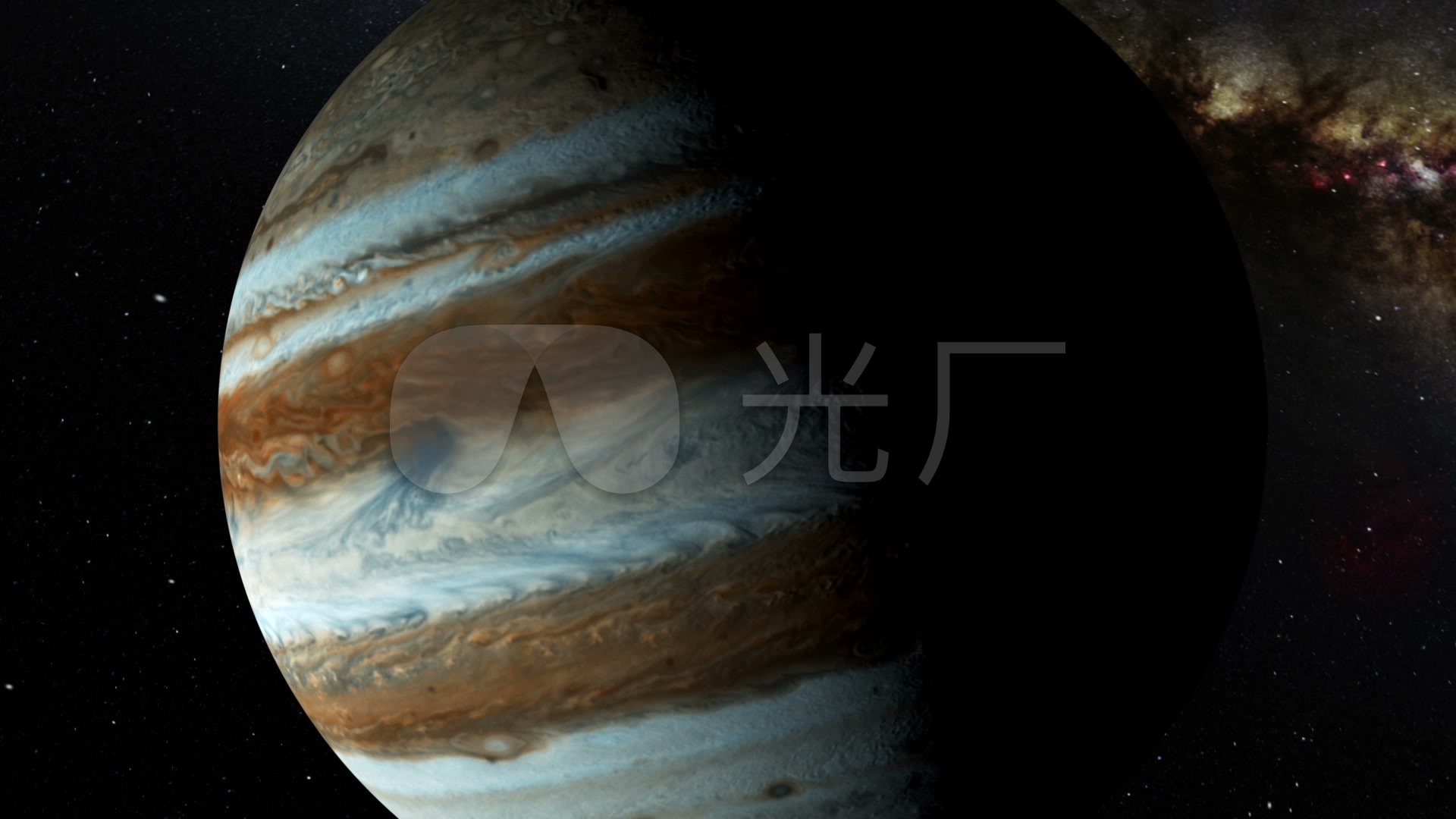 太空木星背景