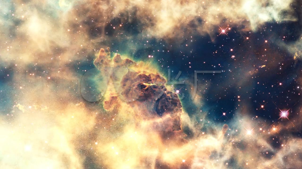 天空千变万化梦幻星云天体运动星空宇宙延时